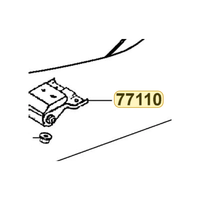 77110-LBC6-900 HINGE COMP SEAT — diagram cutout