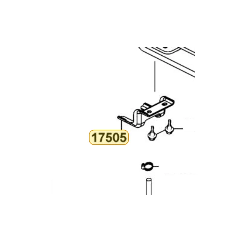 17505-LBC6-900 PLATE AUTO COCK — diagram cutout