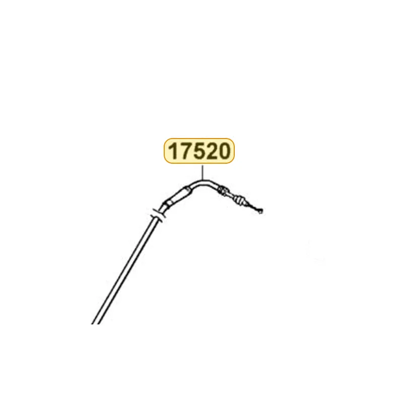 17520-LBC6-900 CABLE COMP FUEL CAP — diagram cutout