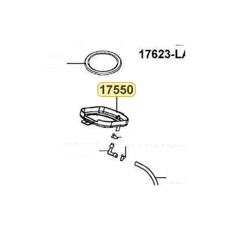 17550-LBC6-900 TRAY FUEL CAP — diagram cutout