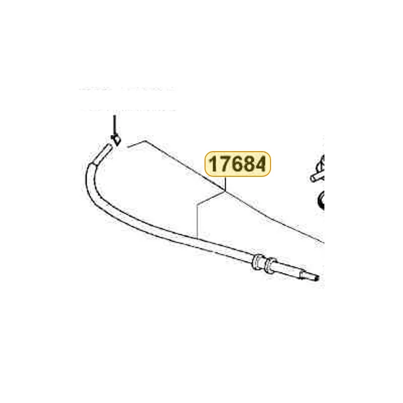 17684-LGF3-MY0 TUBE ASS'Y FUEL — diagram cutout
