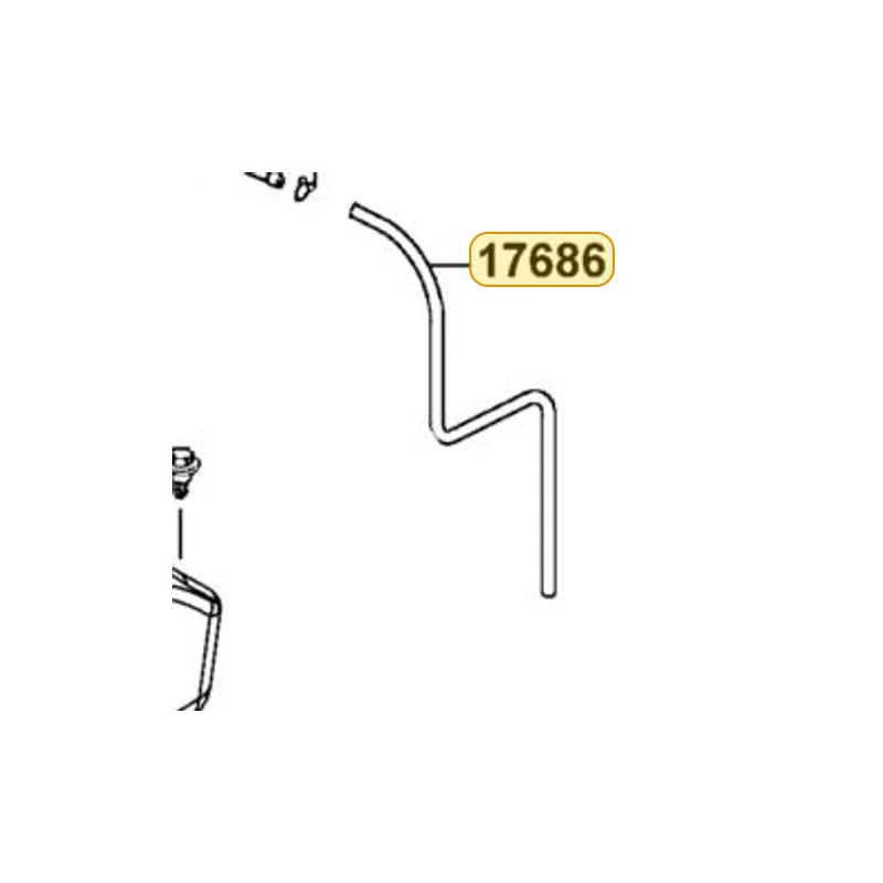 17686-LBC6-900 TUBE ASSY DRAIN — diagram cutout
