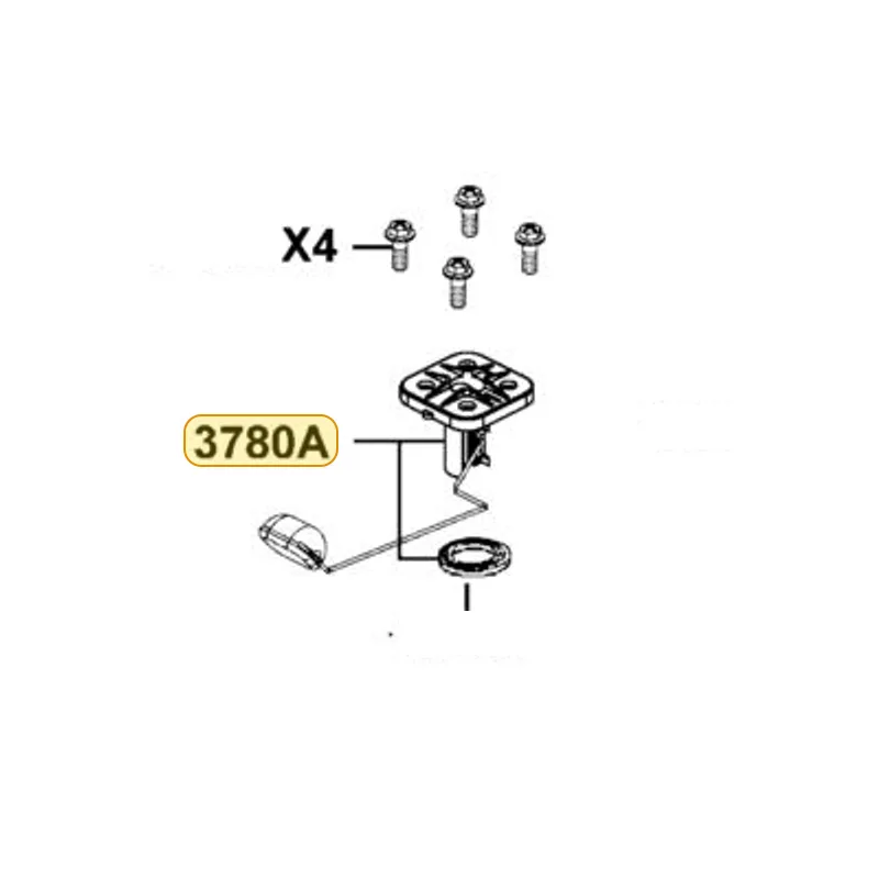 3780A-LGE3-M30 FUEL UNIT ASSY — diagram cutout