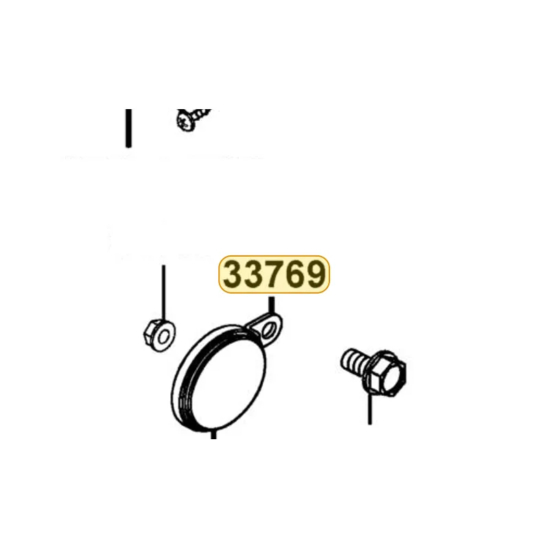 33769-LEC8-MM0 STAY L REFLEX REFLECTOR — diagram cutout