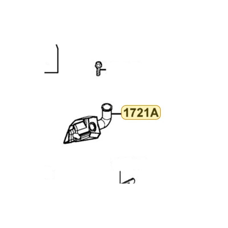 1721A-LBC6-900 DUCT ASSY AIR/C — diagram cutout