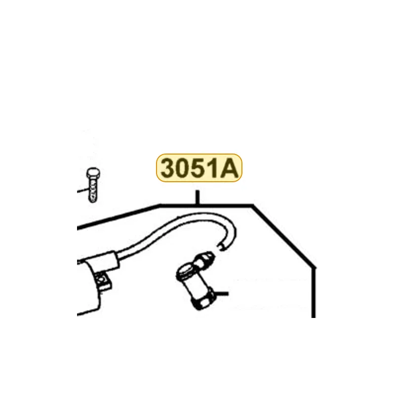 3051A-LBE8-900 IGN COIL & PLUG CAP ASSY — diagram cutout