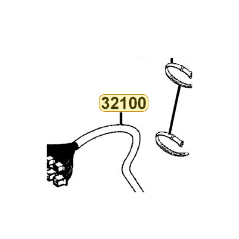32100-LEC8-E00 HARNESS WIRE — diagram cutout