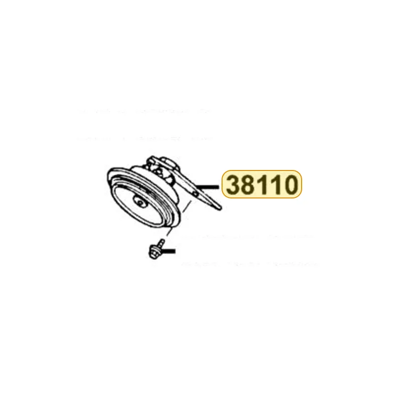 38110-LEC8-E00 HORN COMP — diagram cutout