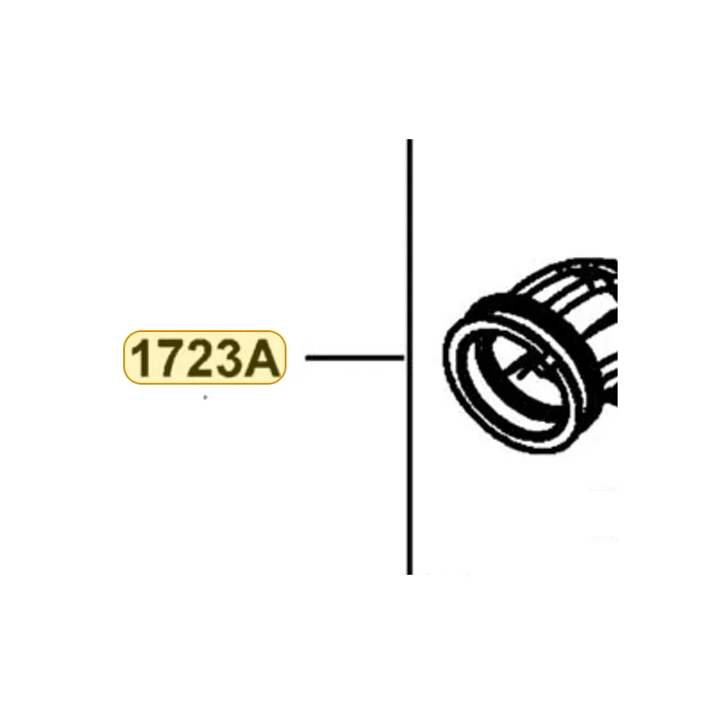 1723A-LDA2-900 CASE ASSY AIR/C — diagram cutout