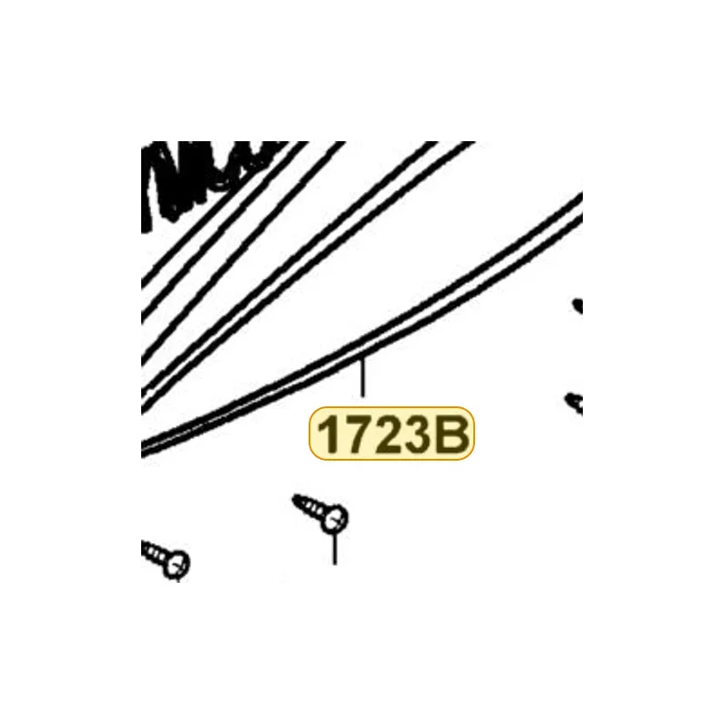1723B-LDC5-900 COVER COMP AIR/C — diagram cutout