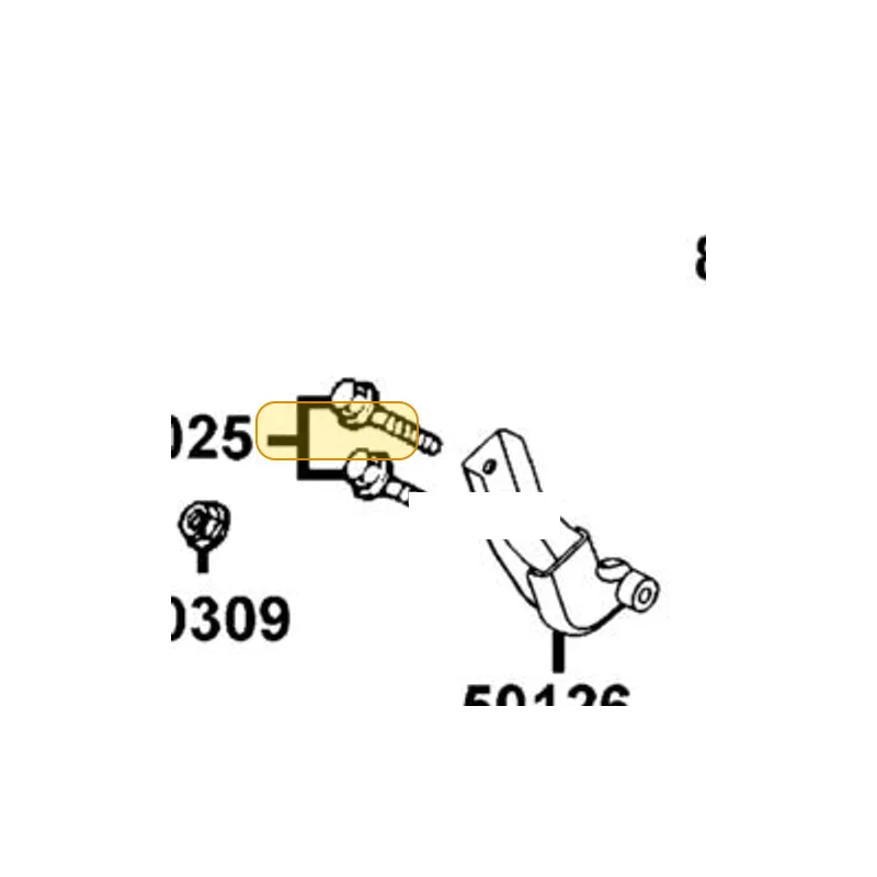 50126-LEC8-E00 BRKT HANG ENG FR — diagram cutout