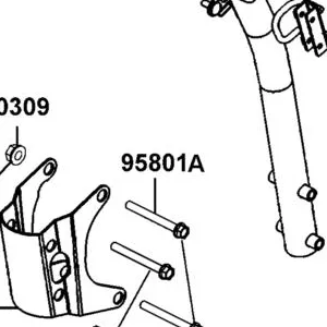 95801-08085-06 BOLT FLANGE 8X85 — diagram cutout
