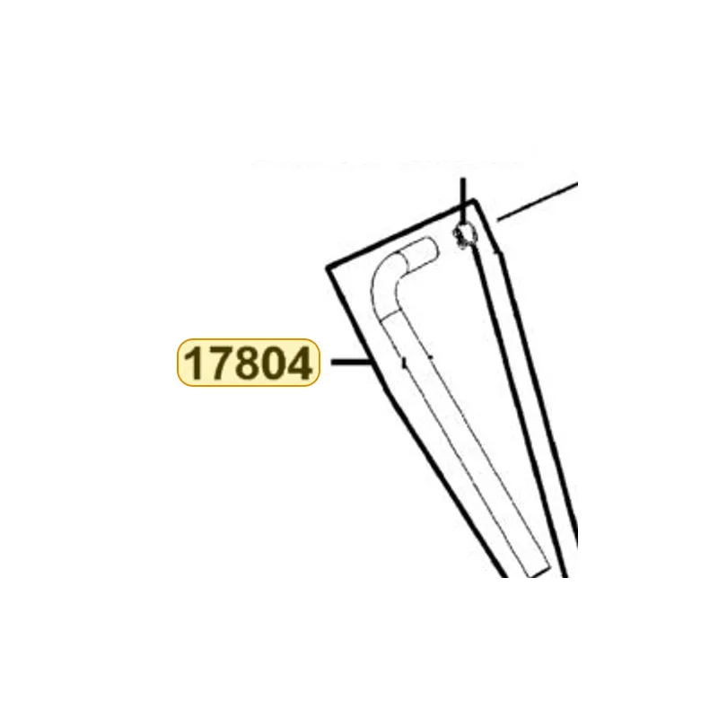 17804-LGA3-M30 TUBE ASSY..CATCH-AIR/C — diagram cutout