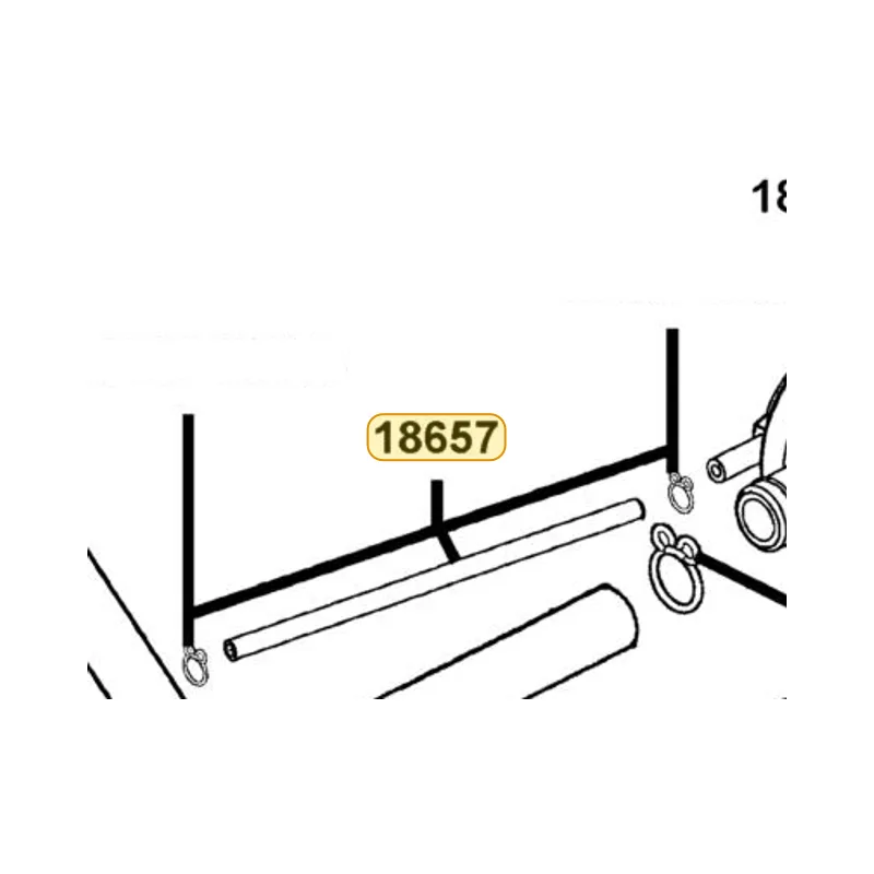 18657-LEC8-E00 TUBE ASSY AICV-INLET PIPE — diagram cutout