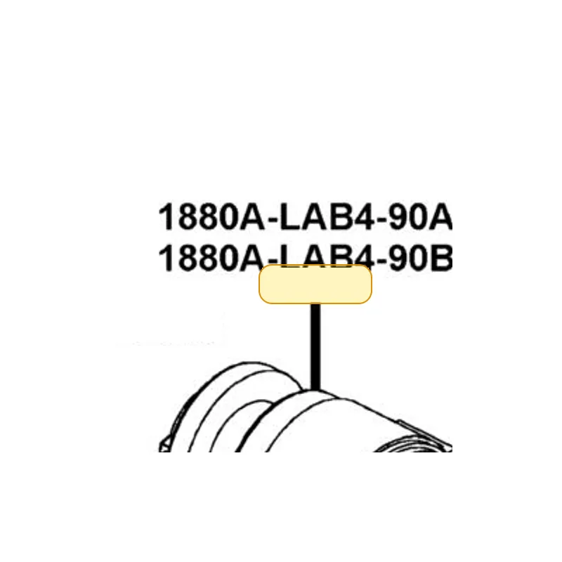 1880A-LAB4-90B AI/C-AICV ASSY — diagram cutout