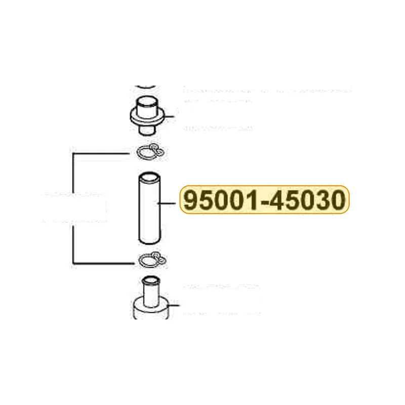 95001-45030-40 TUBE FUEL 4.5*30 — diagram cutout