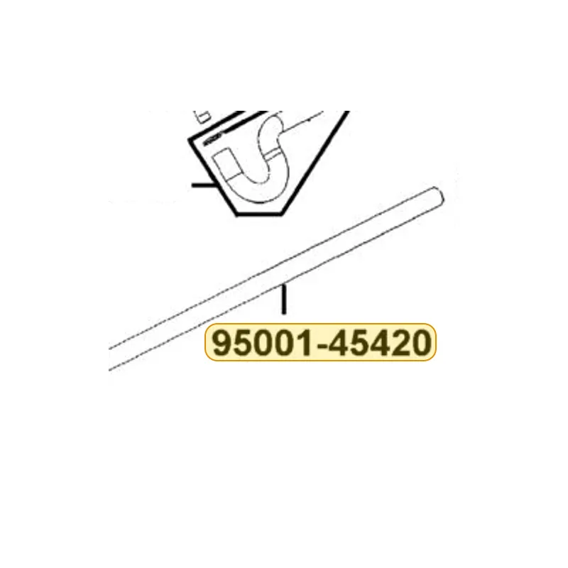 95001-45420-40 TUBE FUEL 4.5*420 — diagram cutout