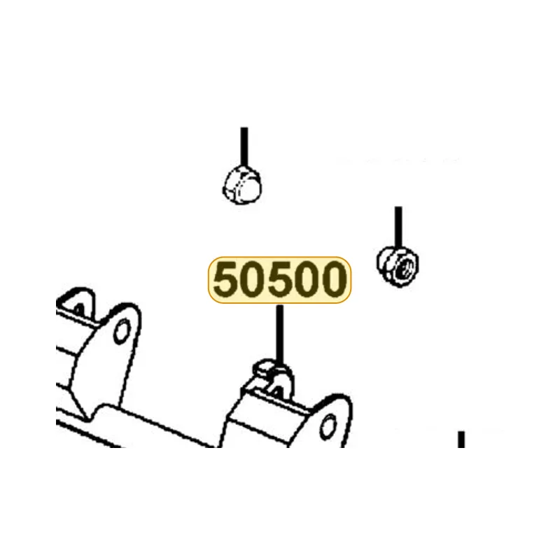 50500-LDA2-900 STAND COMP MAIN — diagram cutout