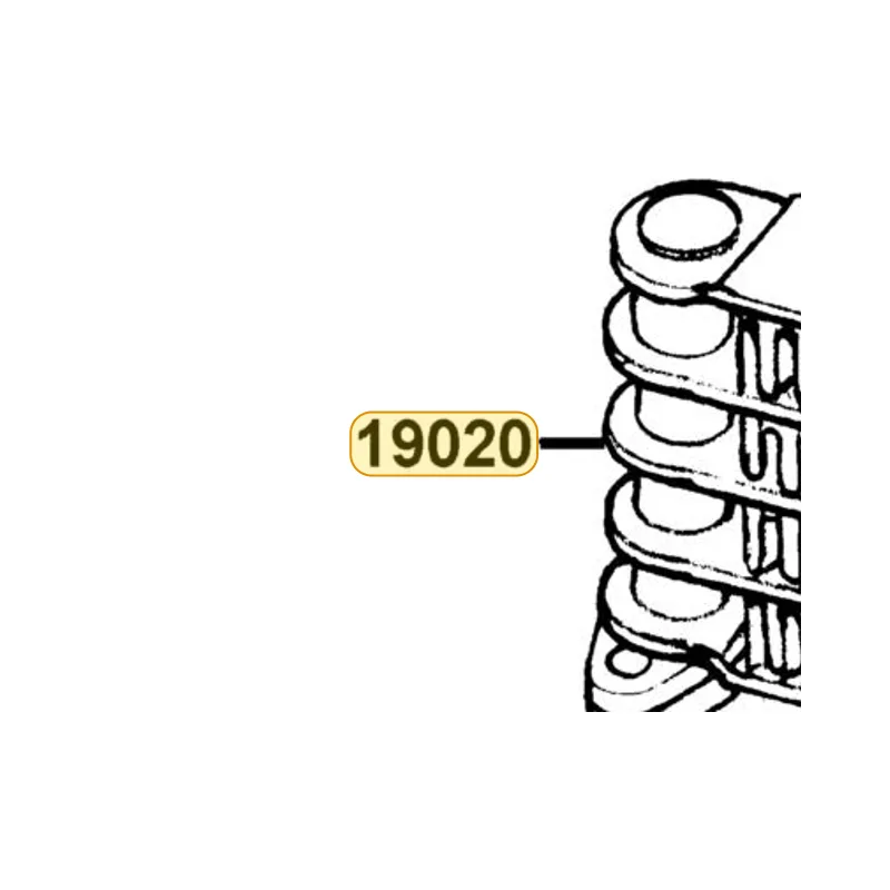 19020-KFBF-910 COOLER OIL — diagram cutout