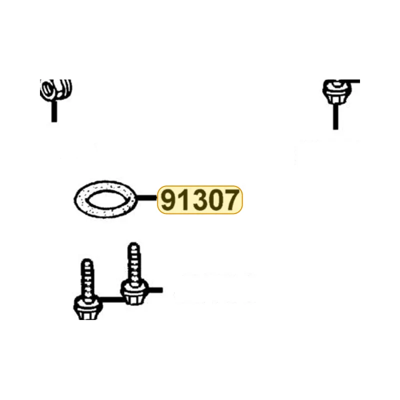 91307-KFBF-901 O-RING OIL COOLER — diagram cutout