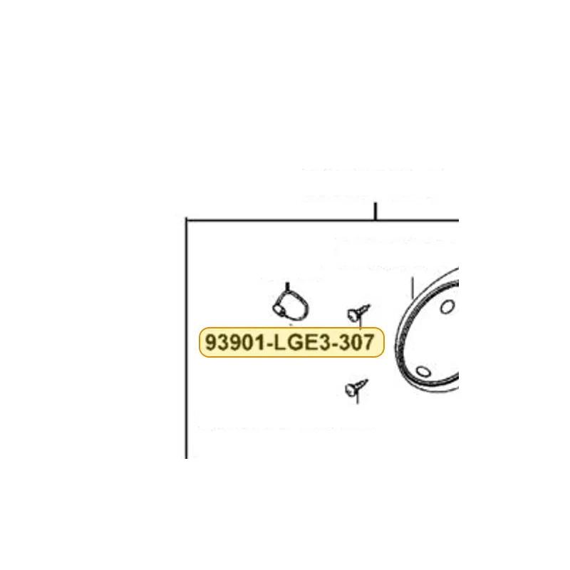 93901-LGE3-307 SCREW TAPPING 4X38 — diagram cutout