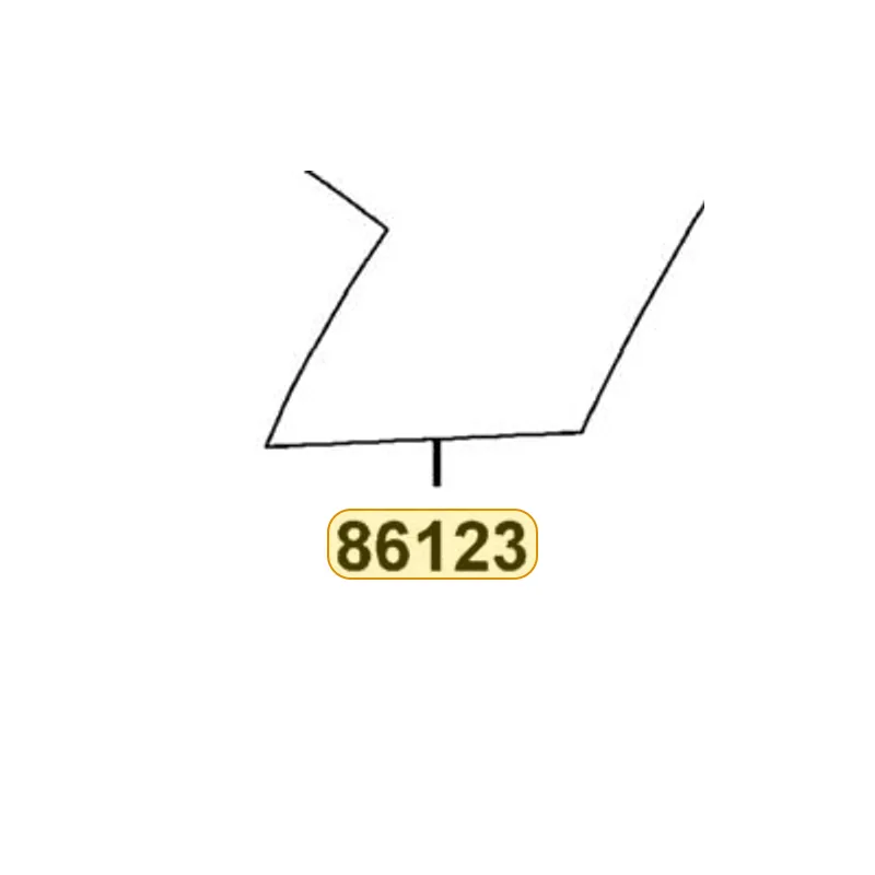 86123-LEC8-E00-T03 STRIPE B R COWL — diagram cutout