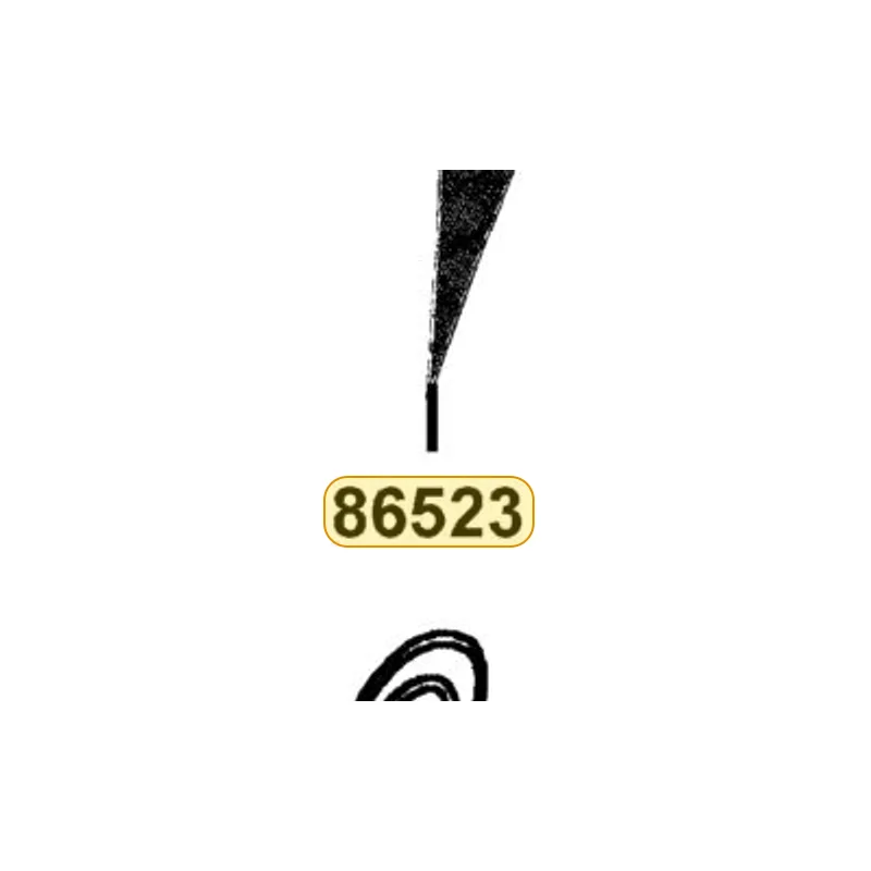 86523-LEC8-E00-T02 STRIPE R FR FENDER — diagram cutout