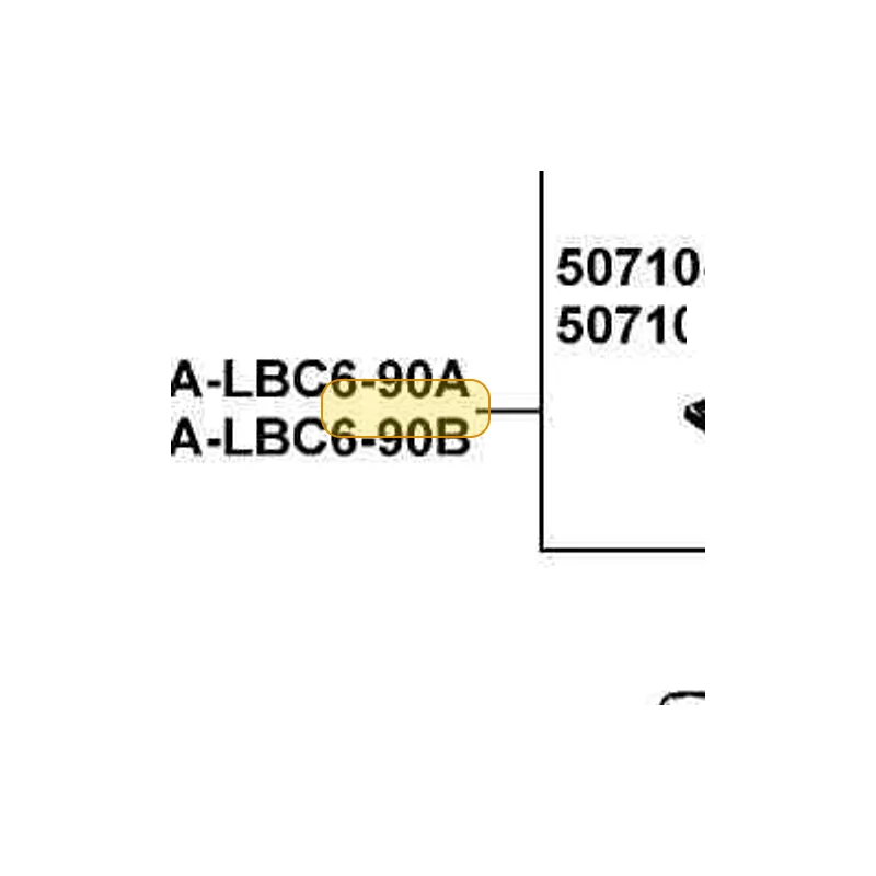 5071A-LBC6-90B BAR STEP R ASSY — diagram cutout