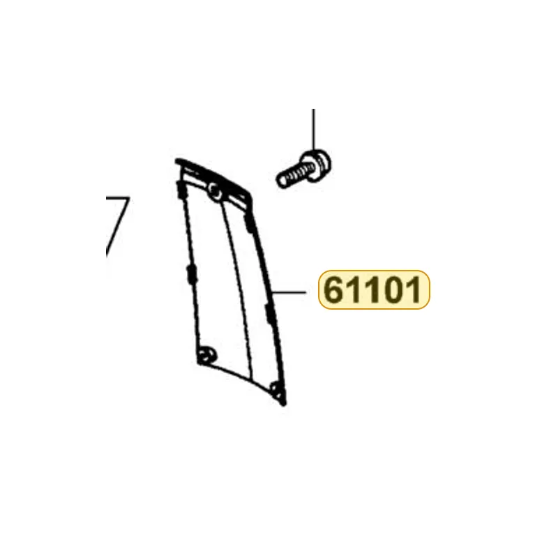 61101-LBC6-900-CAP FENDER B FR **(0) C. (Red) — diagram cutout