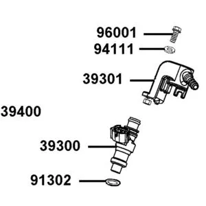 39301-LGM5-920 HOLDER ASSY FUEL INJECTOR — diagram cutout