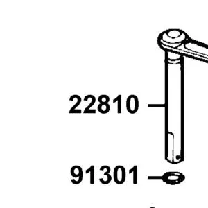 22810-ALH3-900 LEVER COMP CLUTCH — diagram cutout