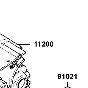 11200-LGM5-305-MLA CRANK CASE SET LEFT — diagram cutout