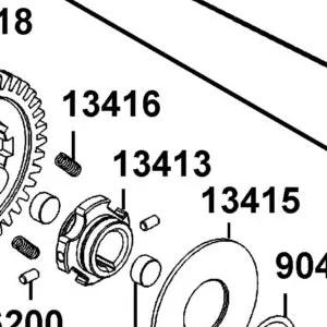 13413-ALH3-900 INNER BALANCER SHAFT — diagram cutout