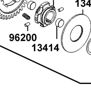 13414-ALH3-900 RUBBER BALANCER GEAR — diagram cutout