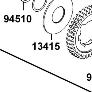 13415-ALH3-900 PLATE BALANCER GEAR — diagram cutout