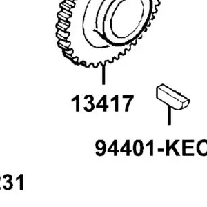 13417-ALH3-900 GEAR BALANCER DRIVE — diagram cutout