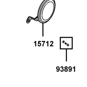 15712-LGM5-900 COVER THROTTLE BODY — diagram cutout