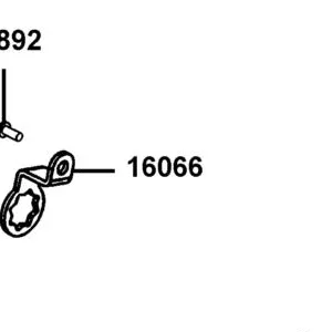 16066-LGK8-900 PLATE ISC — diagram cutout