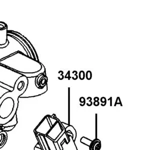 34300-LFG7-900 THROTTLE POSITION SENSOR — diagram cutout