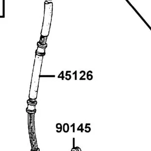 45126-ALH3-900 HOSE ASSY???FR BRK — diagram cutout