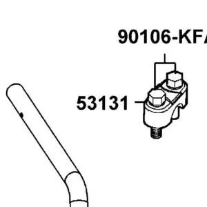 53131-LBF3-800-M2A HOLDER HNDL PIPE — diagram cutout