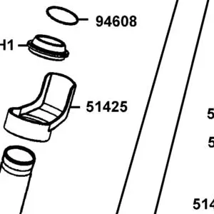 51425-LGL7-E00 DUST COVER — diagram cutout