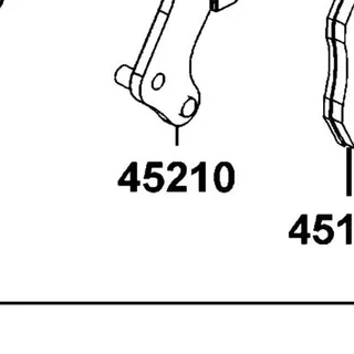 45210-ALH3-305 BRACKET SET FR — diagram cutout