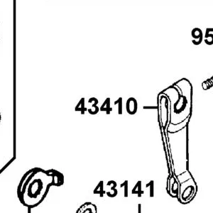 43410-ALH3-900 ARM RR BRAKE — diagram cutout
