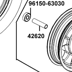 42620-LGM8-920 COLLAR REAR AXLE DISTANCE — diagram cutout