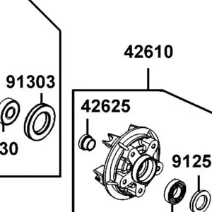 42625-LGM6-920 Collar B, RR Axle Dist — diagram cutout