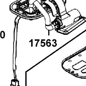17563-LGM5-910 TUBE PUMP — diagram cutout