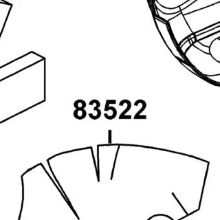83522-ALH3-900 SPONGE A — diagram cutout