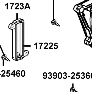 17225-KHC6-C00 SEAL COVER B AIR/C