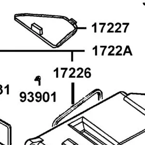 17226-KGG7-001 SEAL AIR/C
